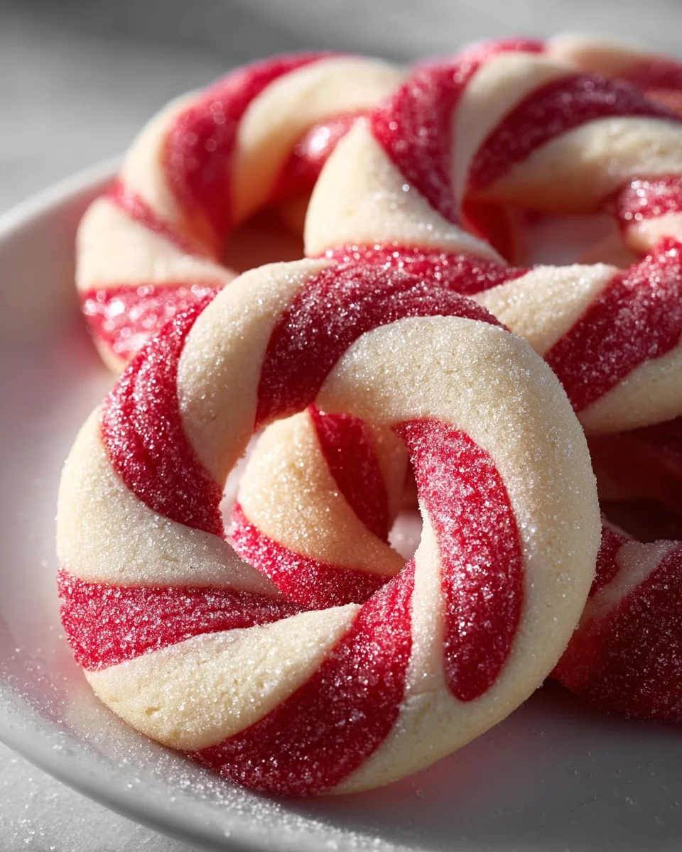 Delicious Candy Cane Cookies Recipe for Holiday Magic!