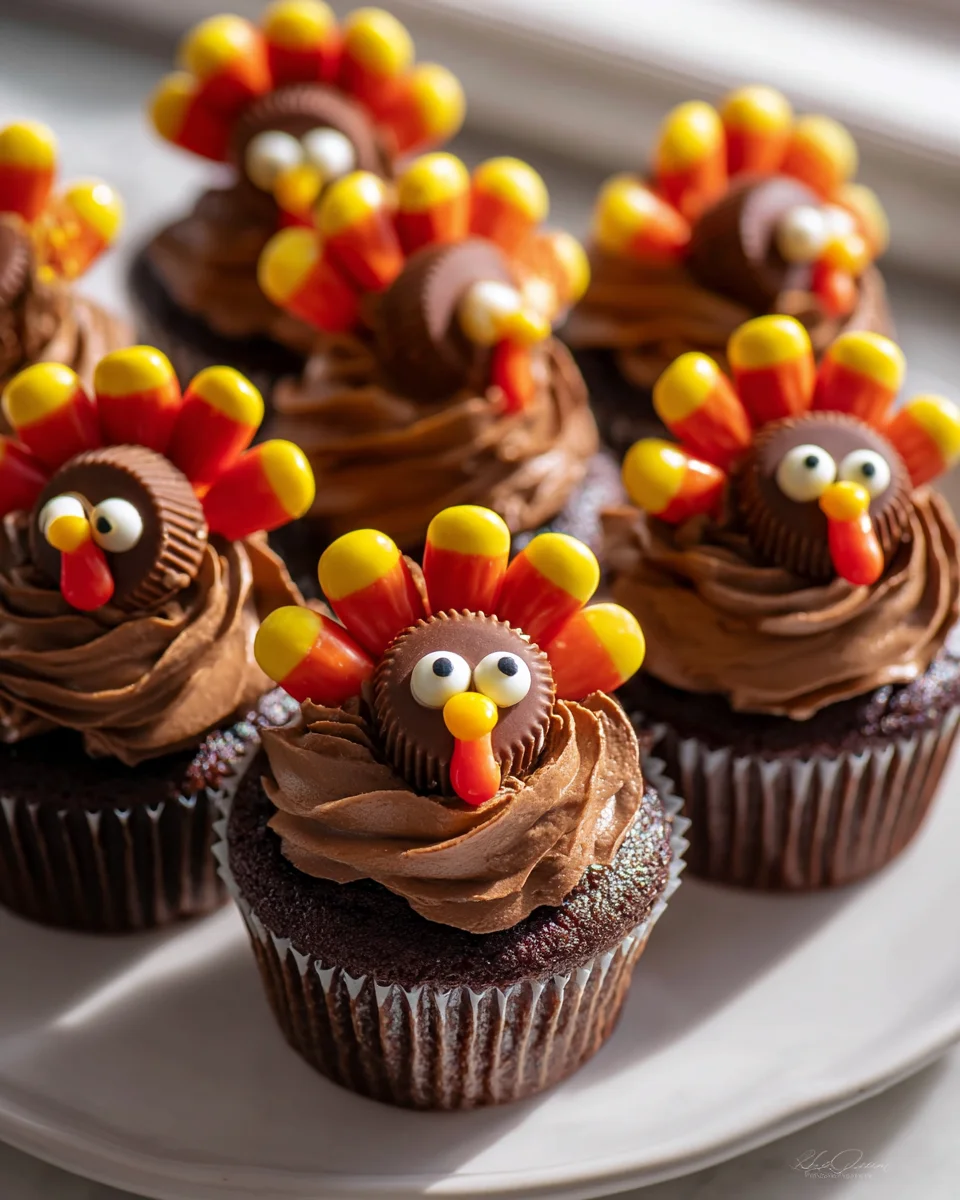 Delicious Turkey Cupcakes: A Fun Twist on Thanksgiving Treats!