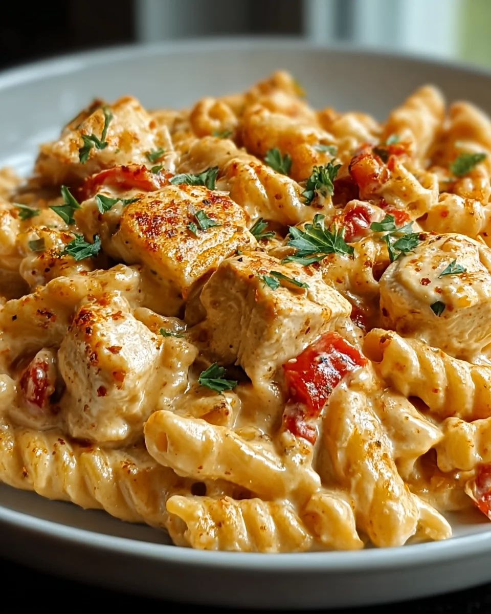 Cajun Cream Cheese Chicken Pasta Bake: Easy & Delicious Recipe
