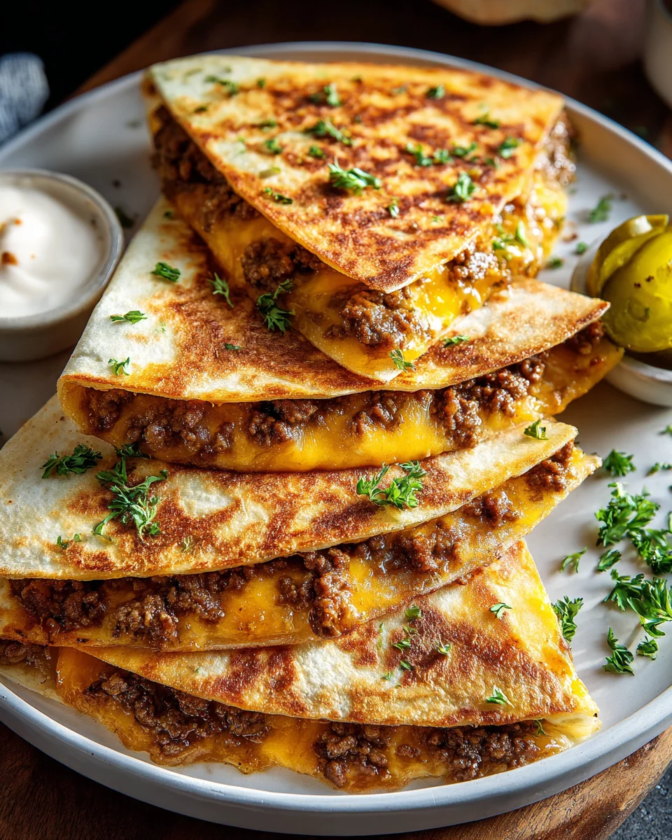 Delicious Smashburger Quesadillas: A Flavorful Twist!