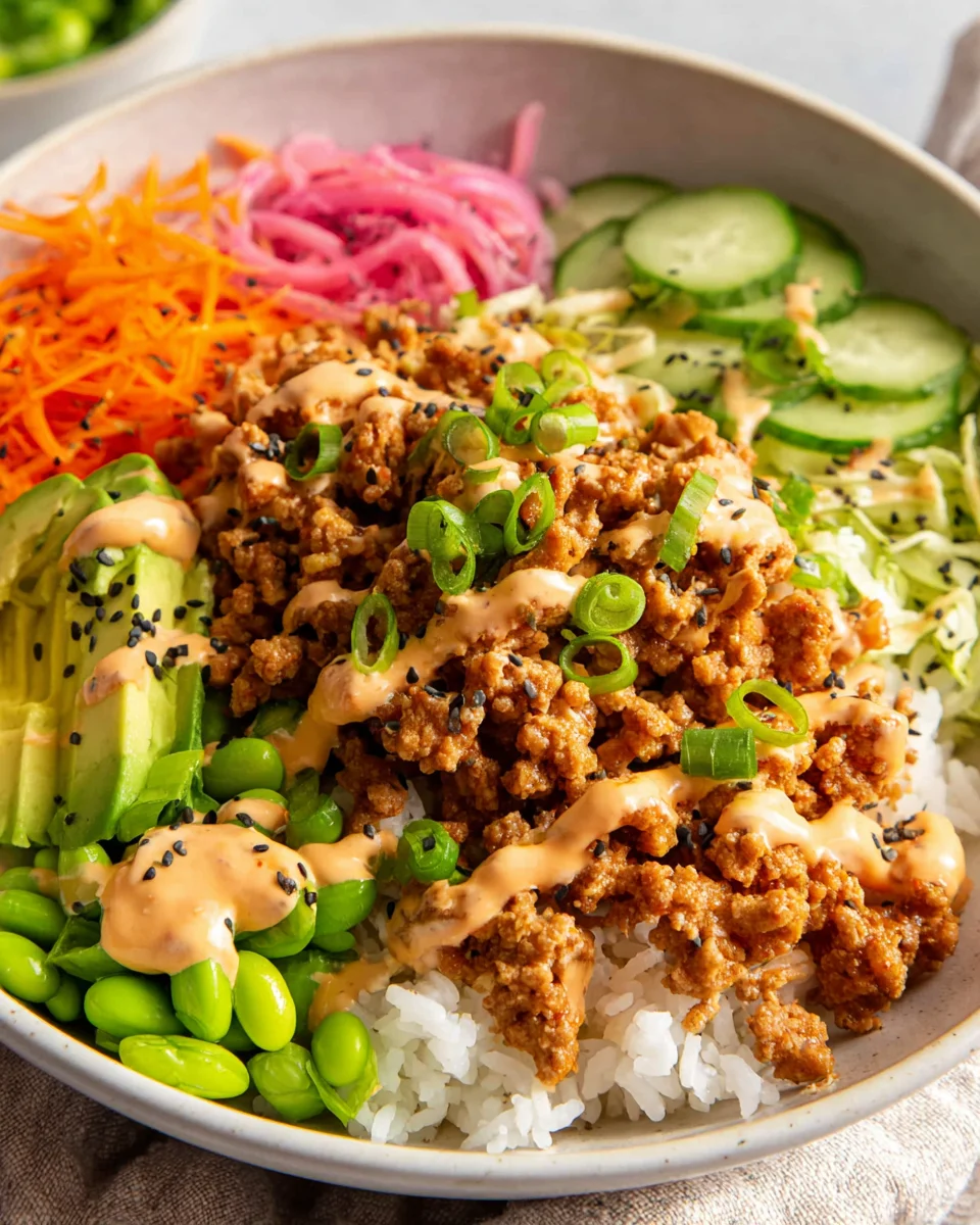 Savory Ground Turkey Rice Bowls for Quick Weeknight Dinners