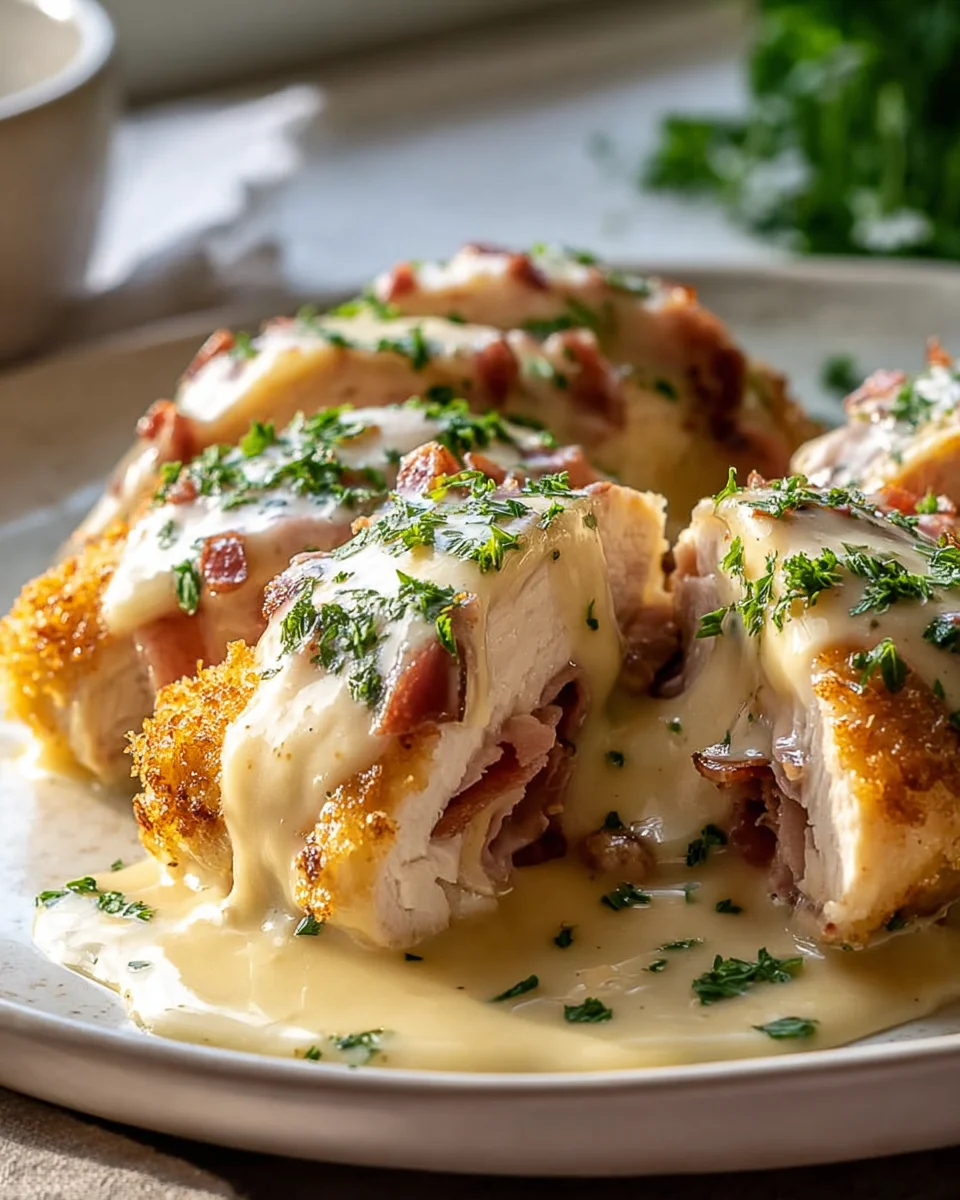 Delicious Creamy Chicken Cordon Bleu Recipe You’ll Love!