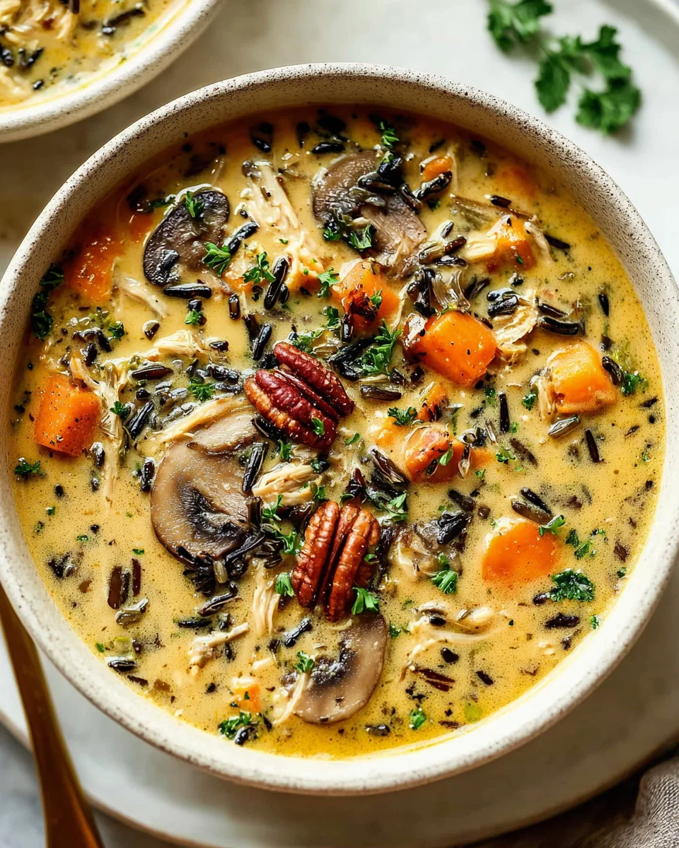 Hearty Autumn Wild Rice Soup: Flavorful & Easy Beef Meal