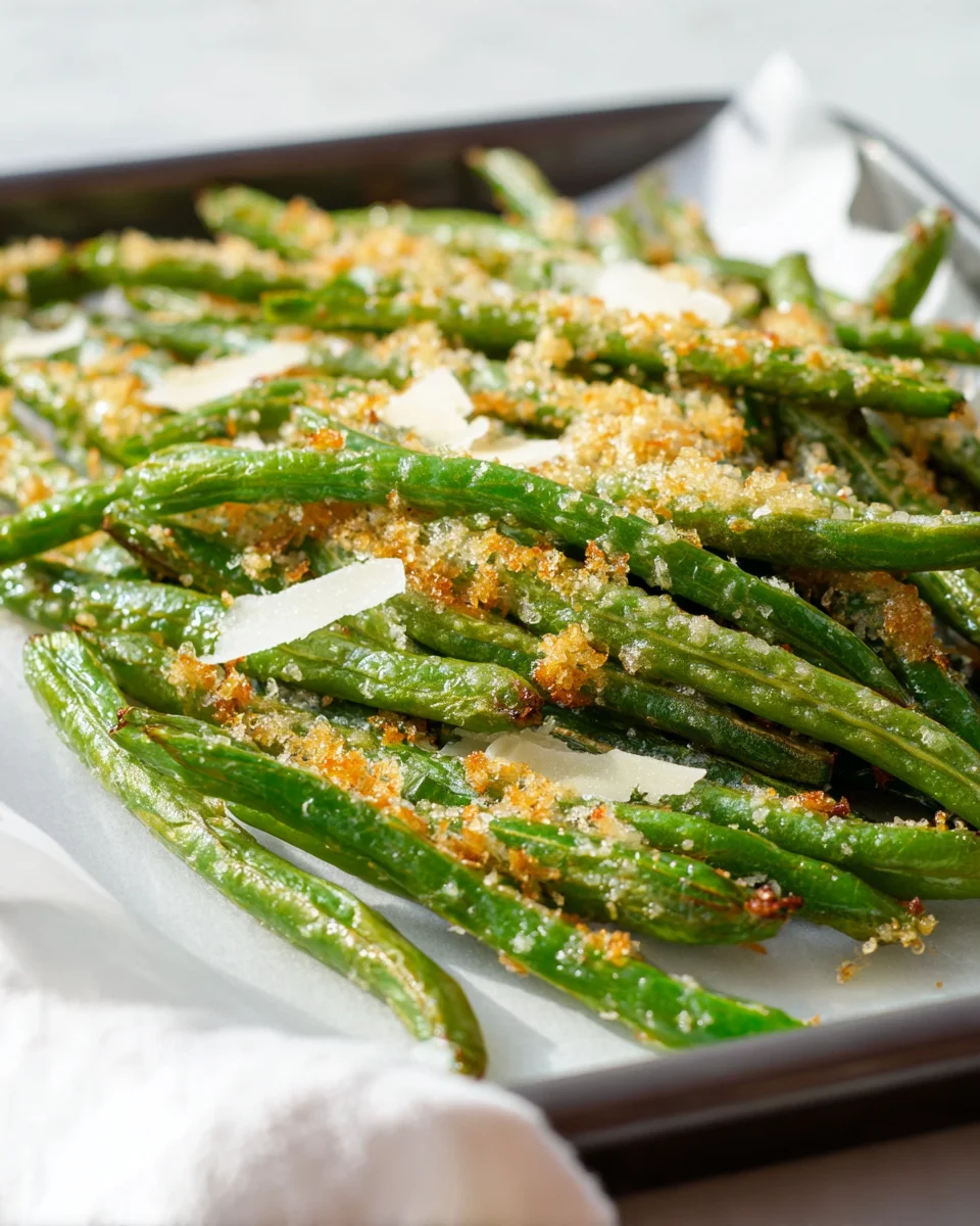 Delicious Roasted Parmesan Green Beans Recipe for Everyone