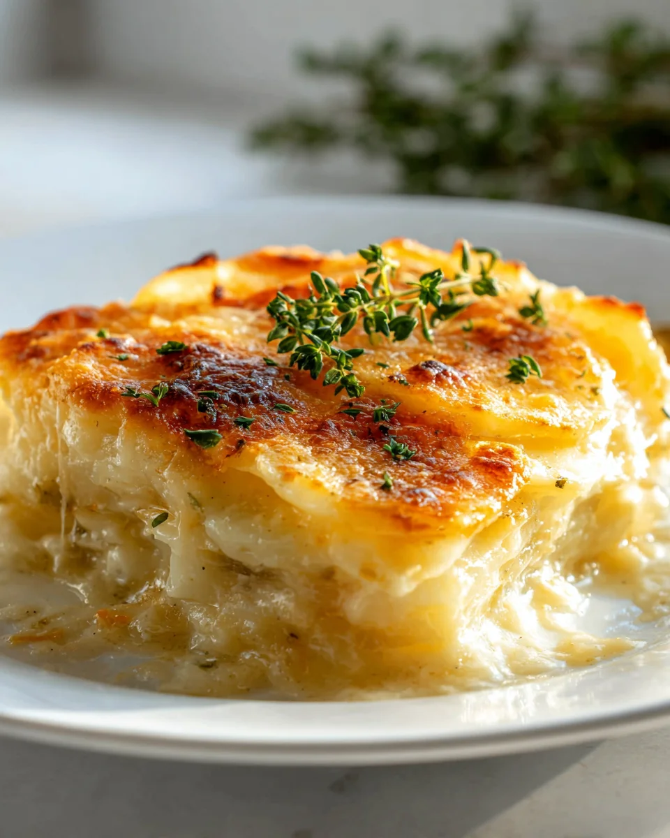 Indulgent Ruth's Chris Potatoes Au Gratin Copycat Recipe