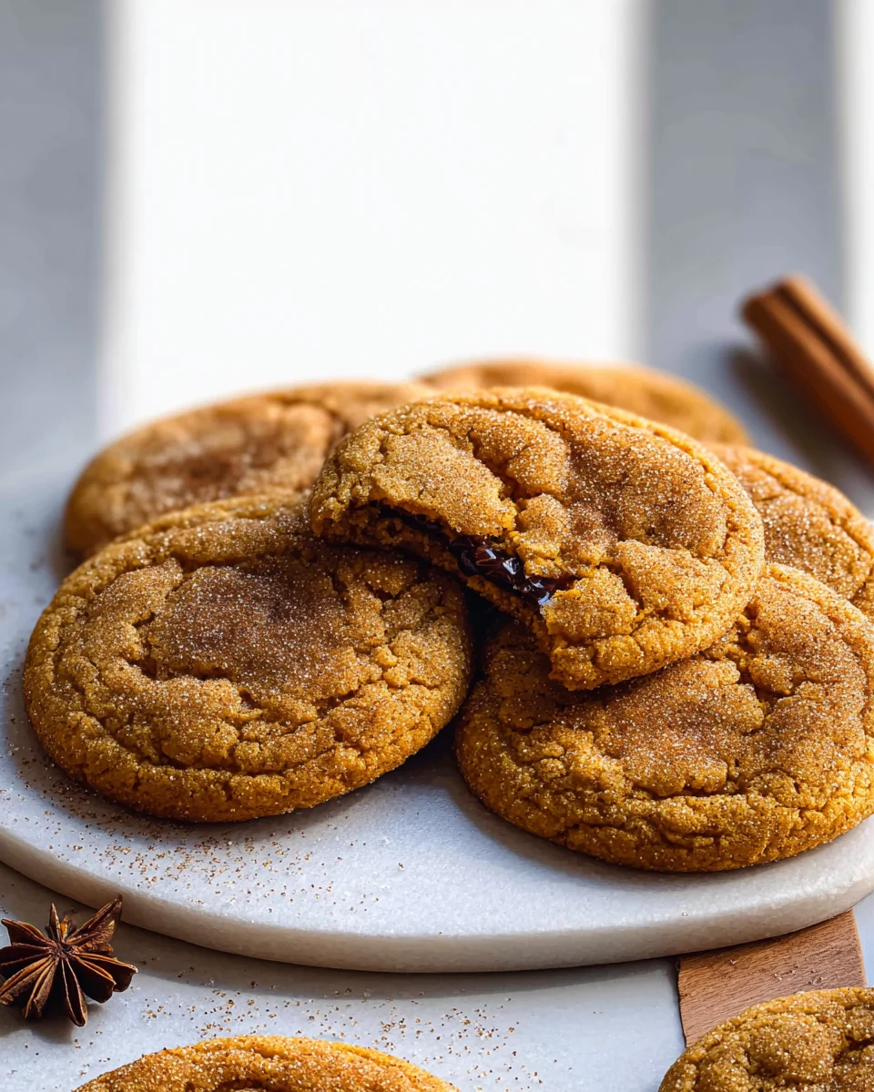 Chewy Pumpkin Spice Cookies: Irresistibly Soft & Delicious!