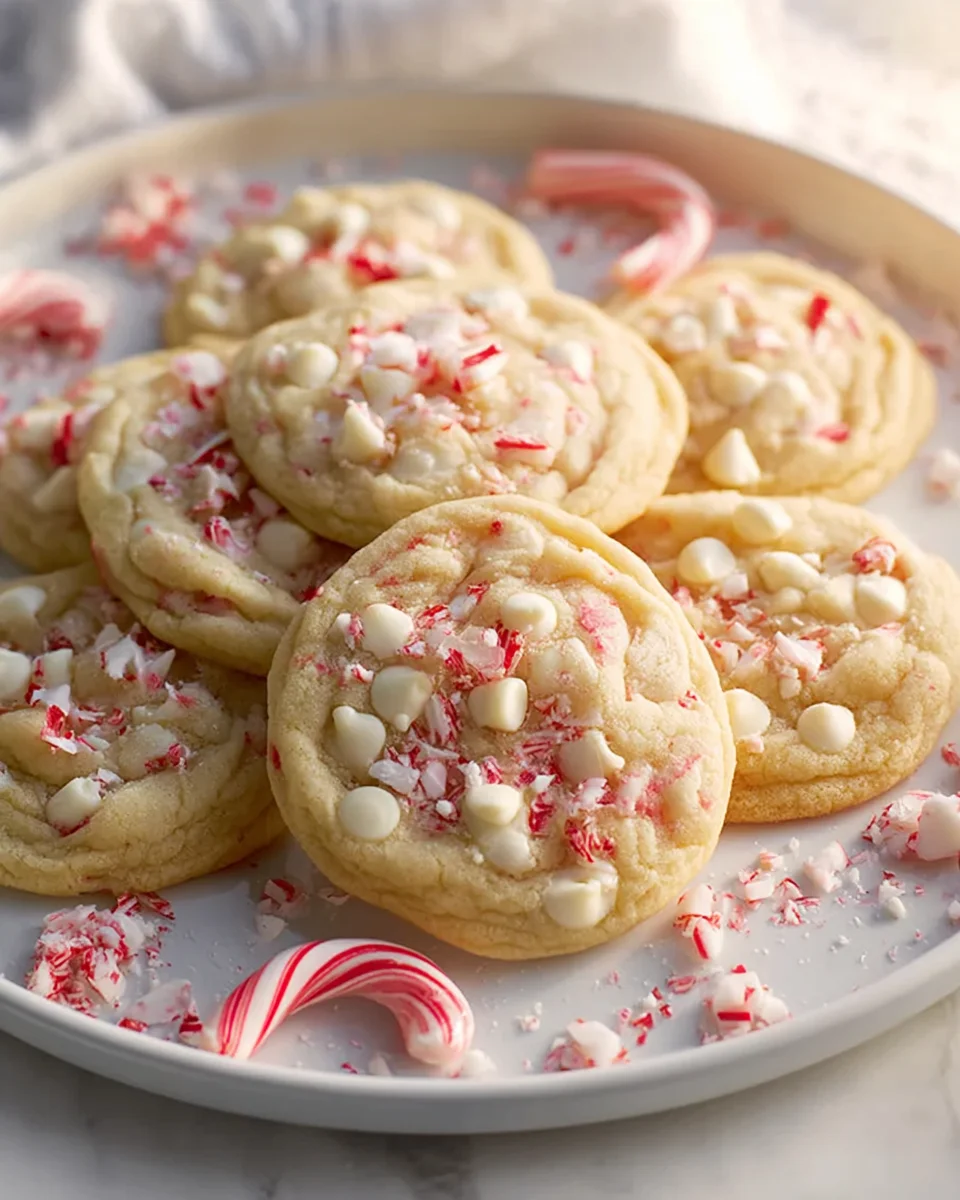 Delicious White Chocolate Peppermint Cookies Recipe to Try!
