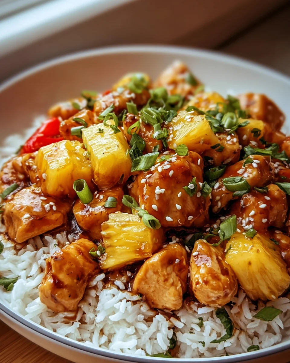 Delicious Pineapple Chicken and Rice Recipe for Easy Weeknights
