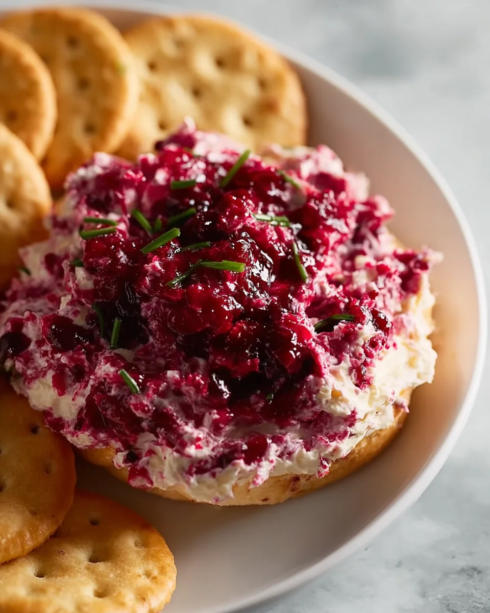 Spicy Christmas Cranberry Jalapeno Dip for Festive Gatherings
