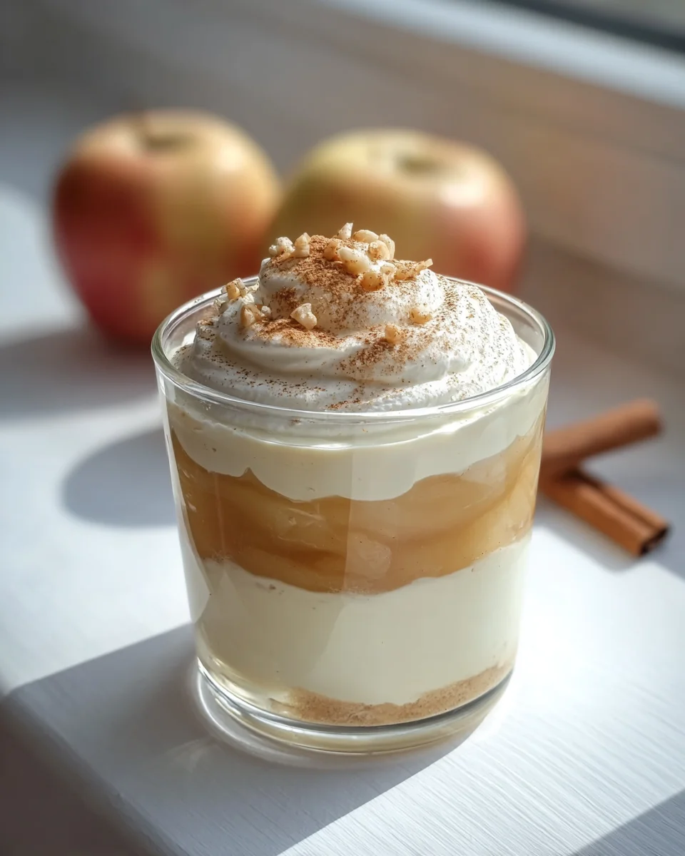 Delicious Cinnamon Cream with Applesauce Recipe Delight