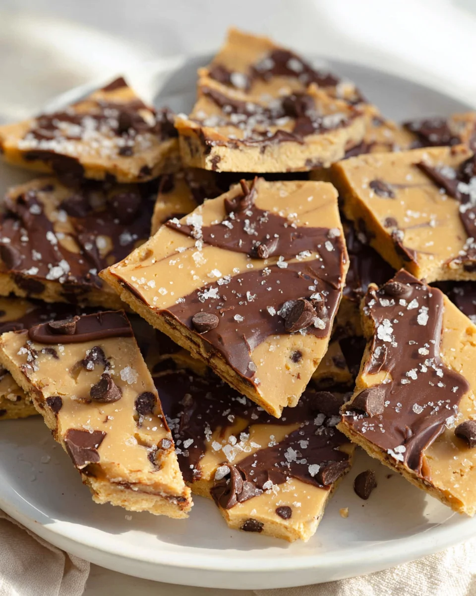 Delicious Healthy Cookie Dough Bark Recipe for Guilt-Free Indulgence