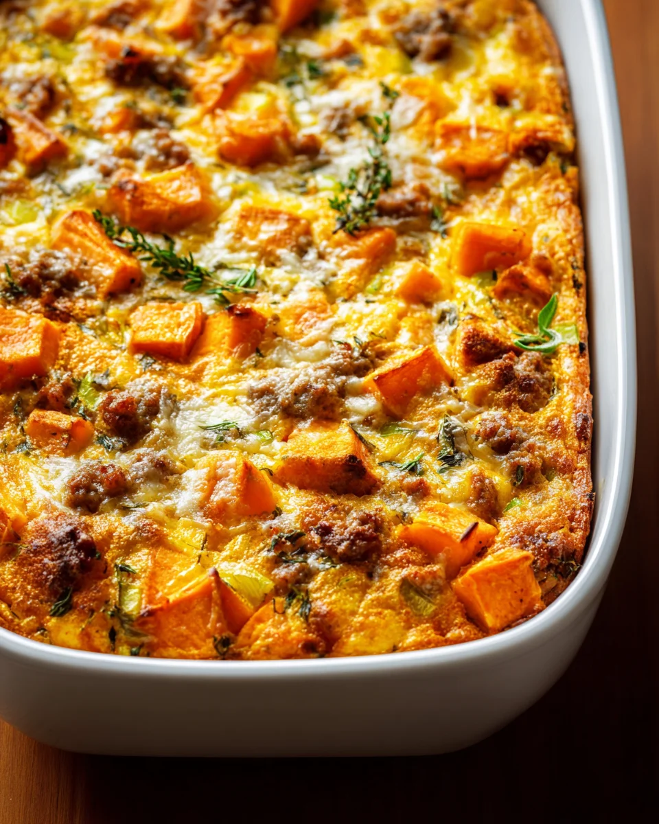Delicious Easy Sweet Potato Egg Casserole Recipe You’ll Love!