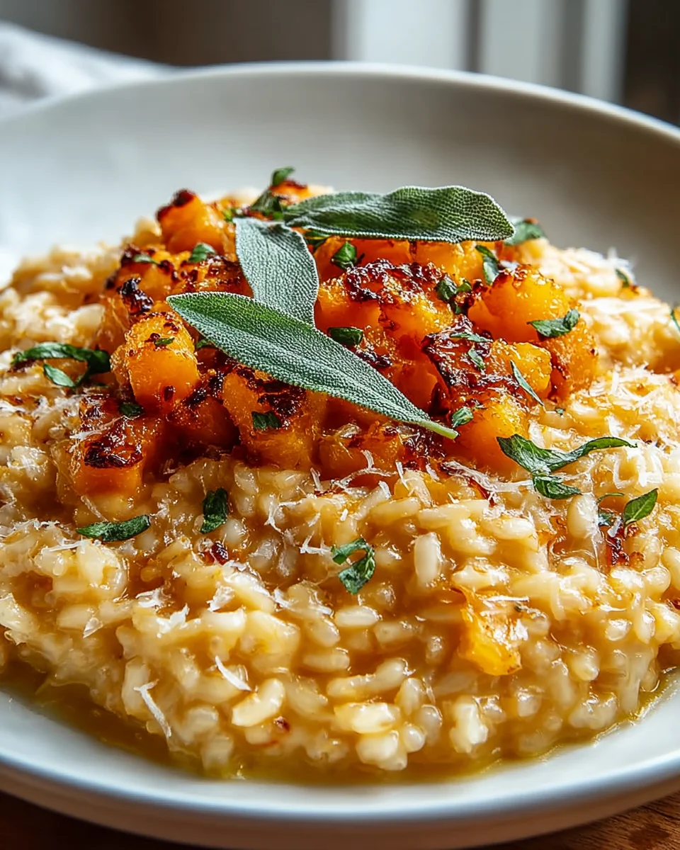 Creamy Roasted Butternut Squash Risotto Recipe to Savor