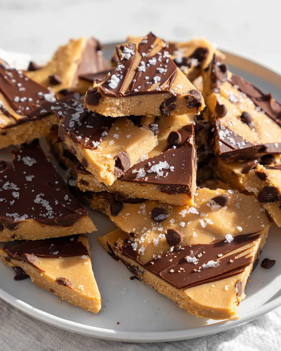 Delicious Healthy Cookie Dough Bark Recipe for Guilt-Free Indulgence