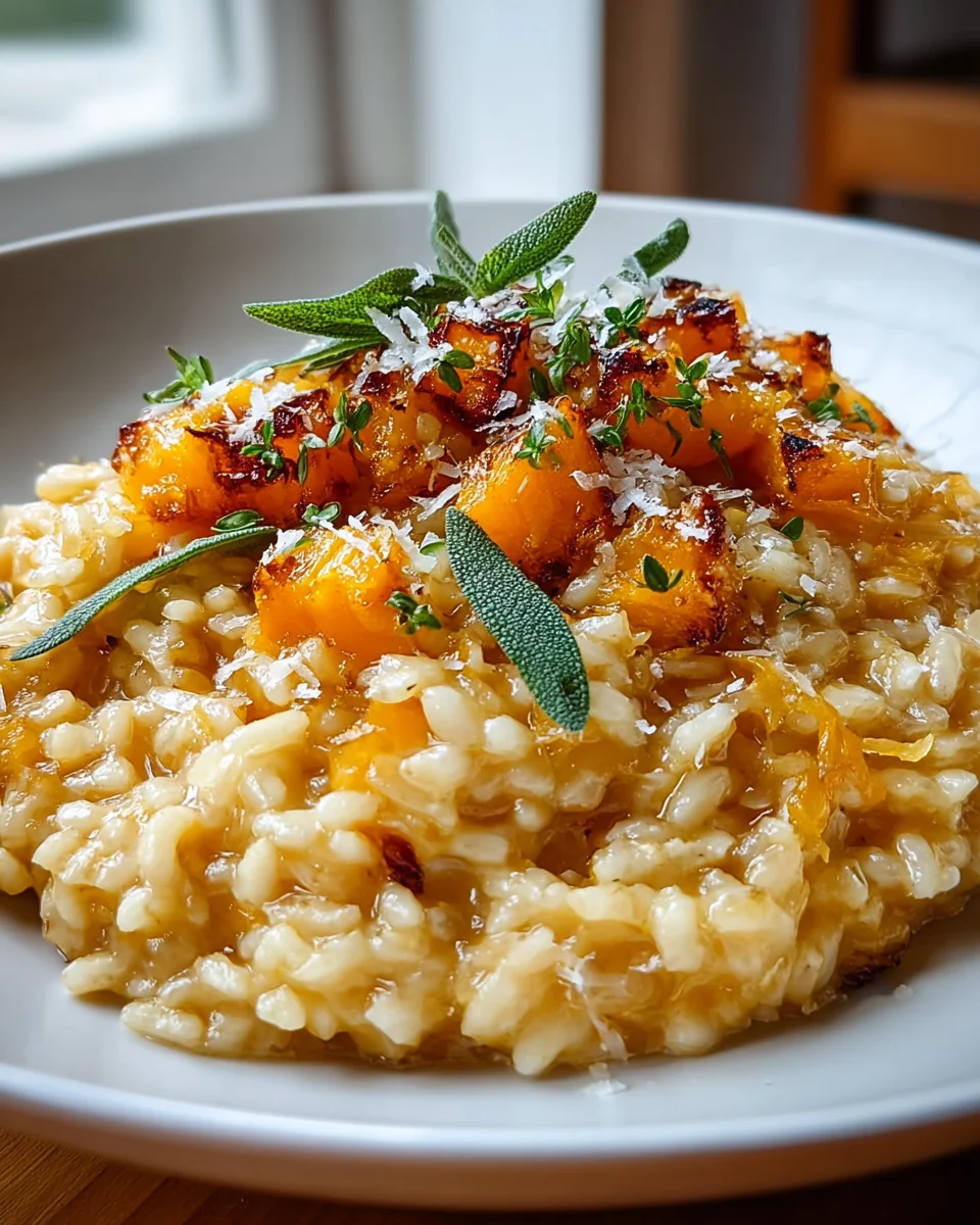 Creamy Roasted Butternut Squash Risotto Recipe to Savor
