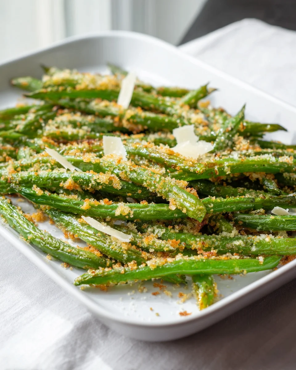 Delicious Roasted Parmesan Green Beans Recipe for Everyone