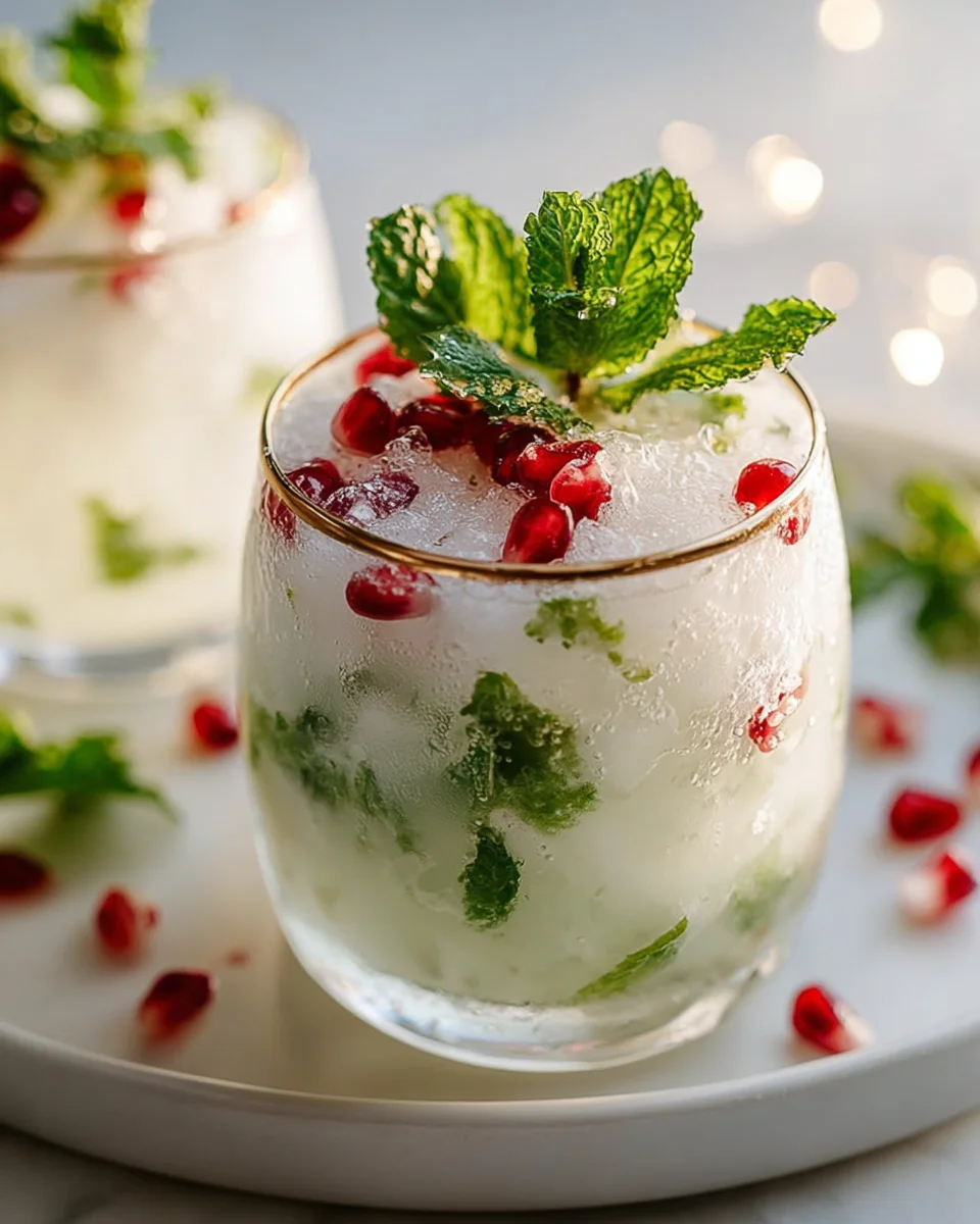 White Christmas Mocktails: Festive Non-Alcoholic Joy