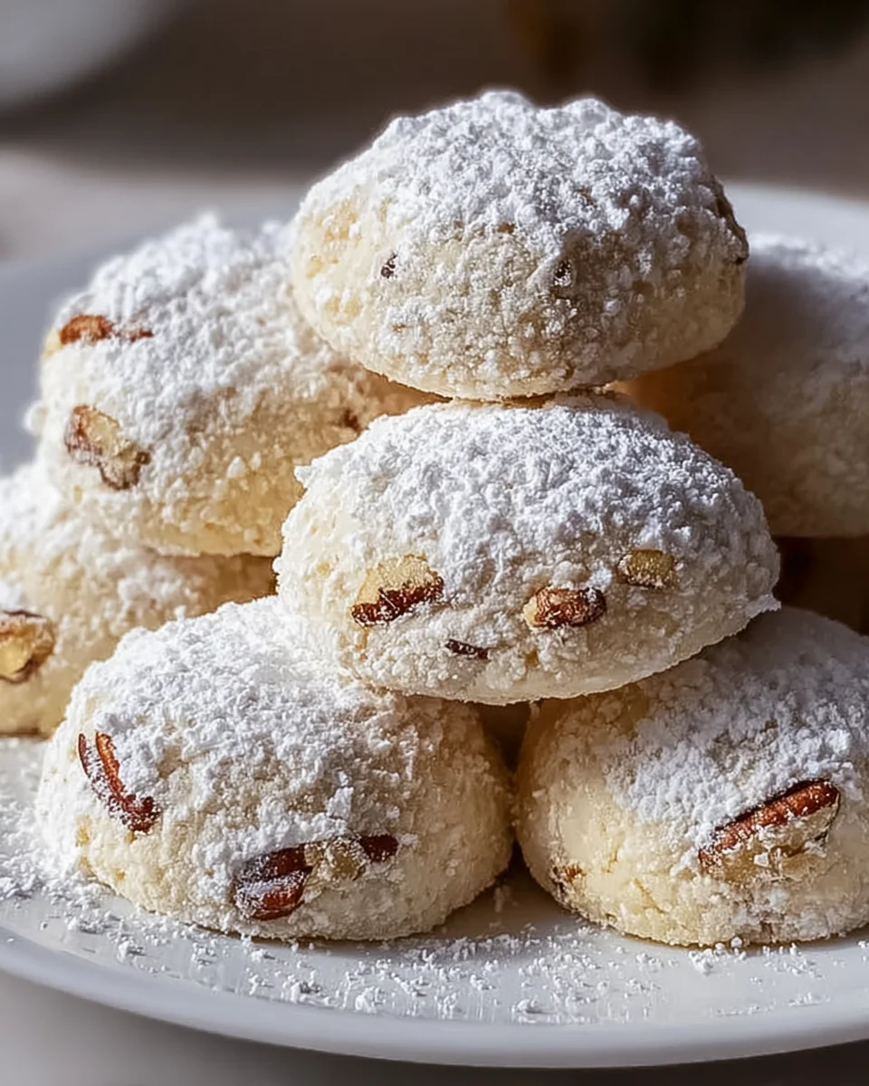 Delicious Buttery Pecan Snowball Cookies Recipe to Try!