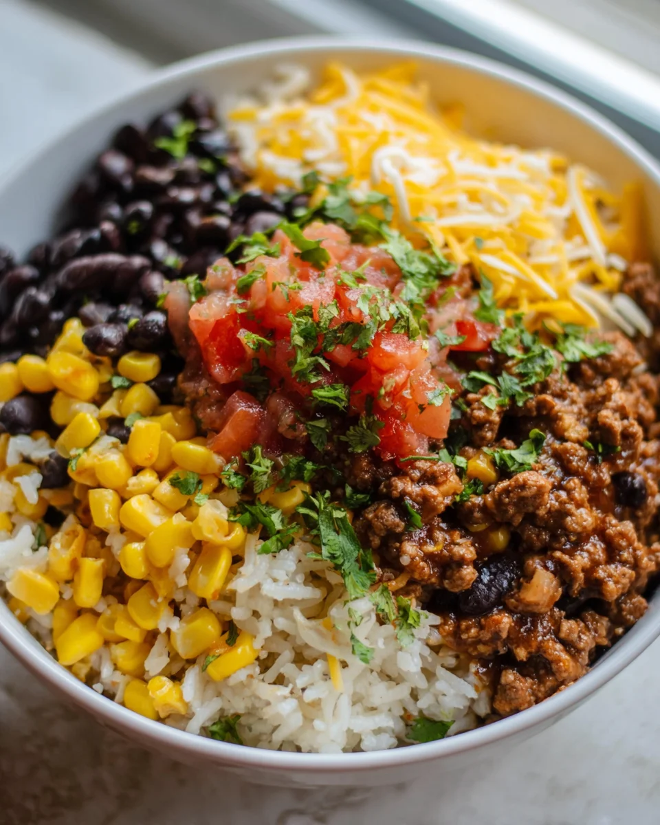 Delicious Ground Beef Burrito Bowl Recipe for Easy Meals