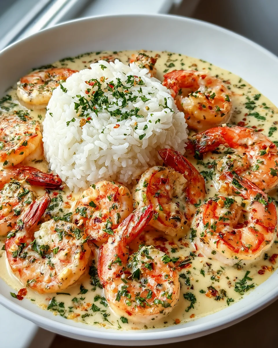 Creamy Garlic Butter Shrimp & Rice: Quick & Easy Recipe