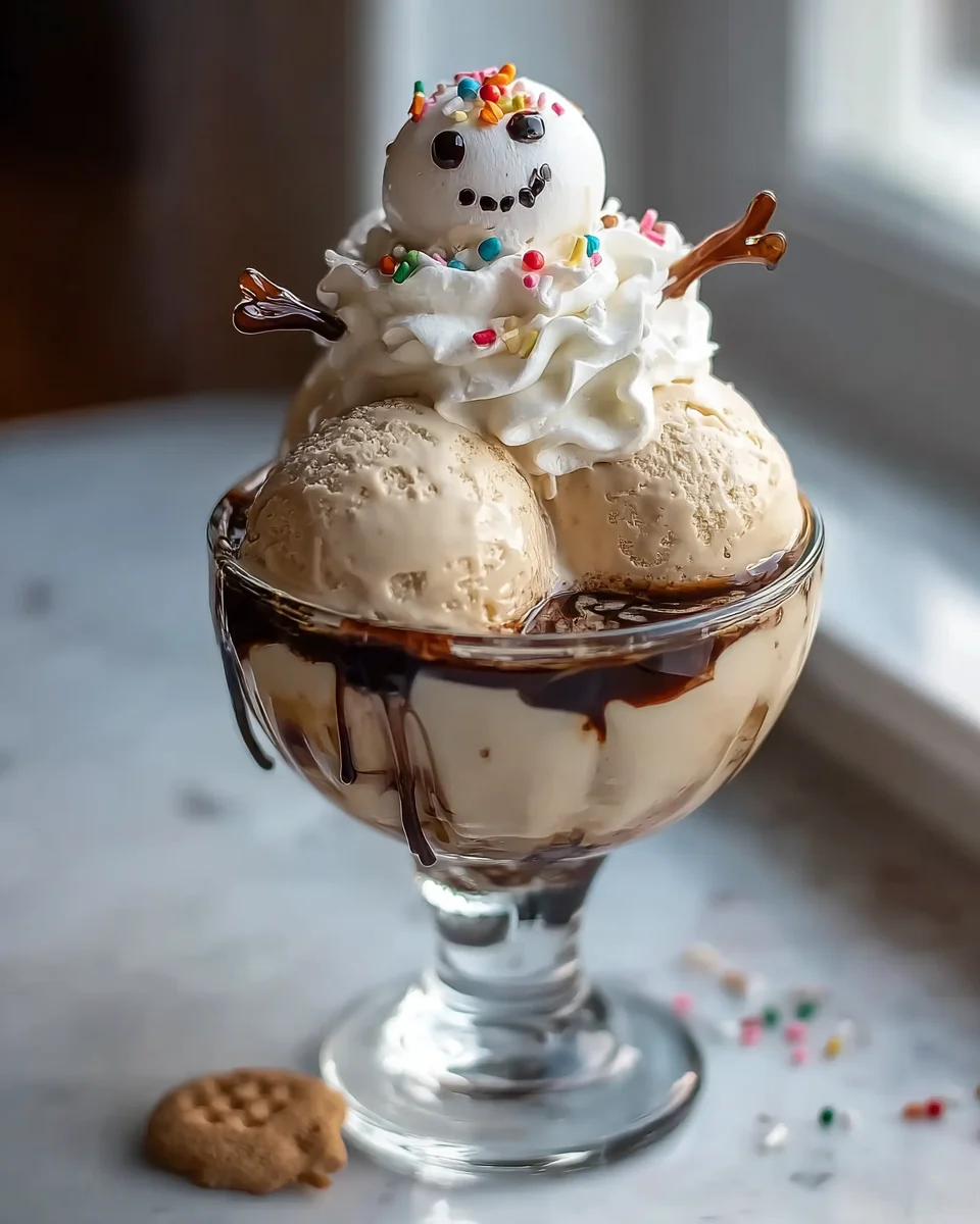 Dirty Snowman Irish Cream Alternative Ice Cream Delight