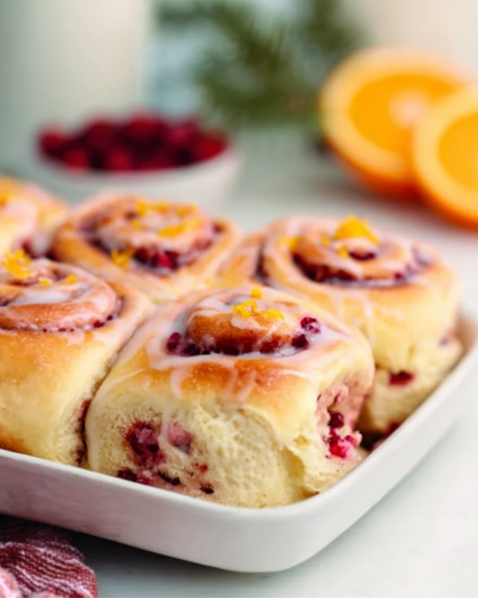 Delicious Cranberry Orange Sweet Rolls Recipe to Savor