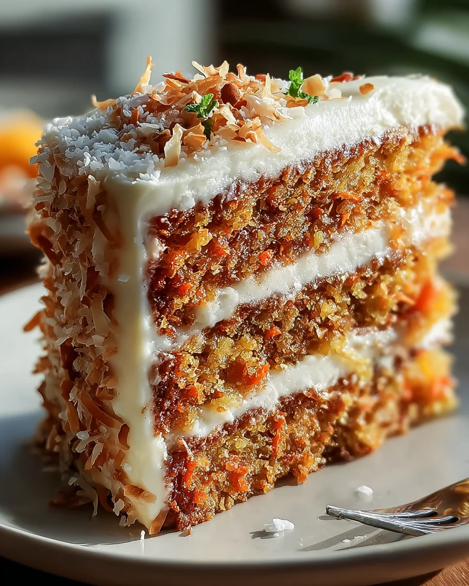 Delicious Christmas Hawaiian Carrot Pineapple Cake Recipe