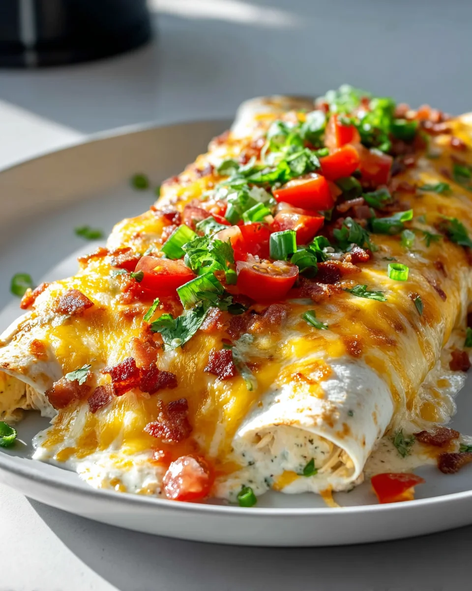 Jalapeno Popper Cheesy Chicken Enchiladas - Spicy Tex Mex!
