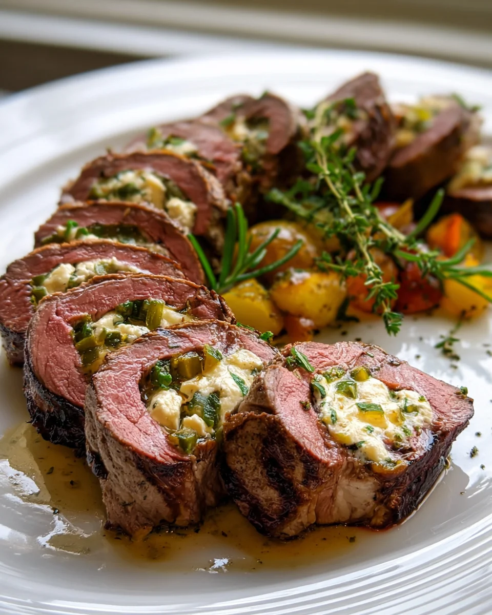 Jalapeno Cream Cheese Stuffed Venison Backstrap Delight Recipe