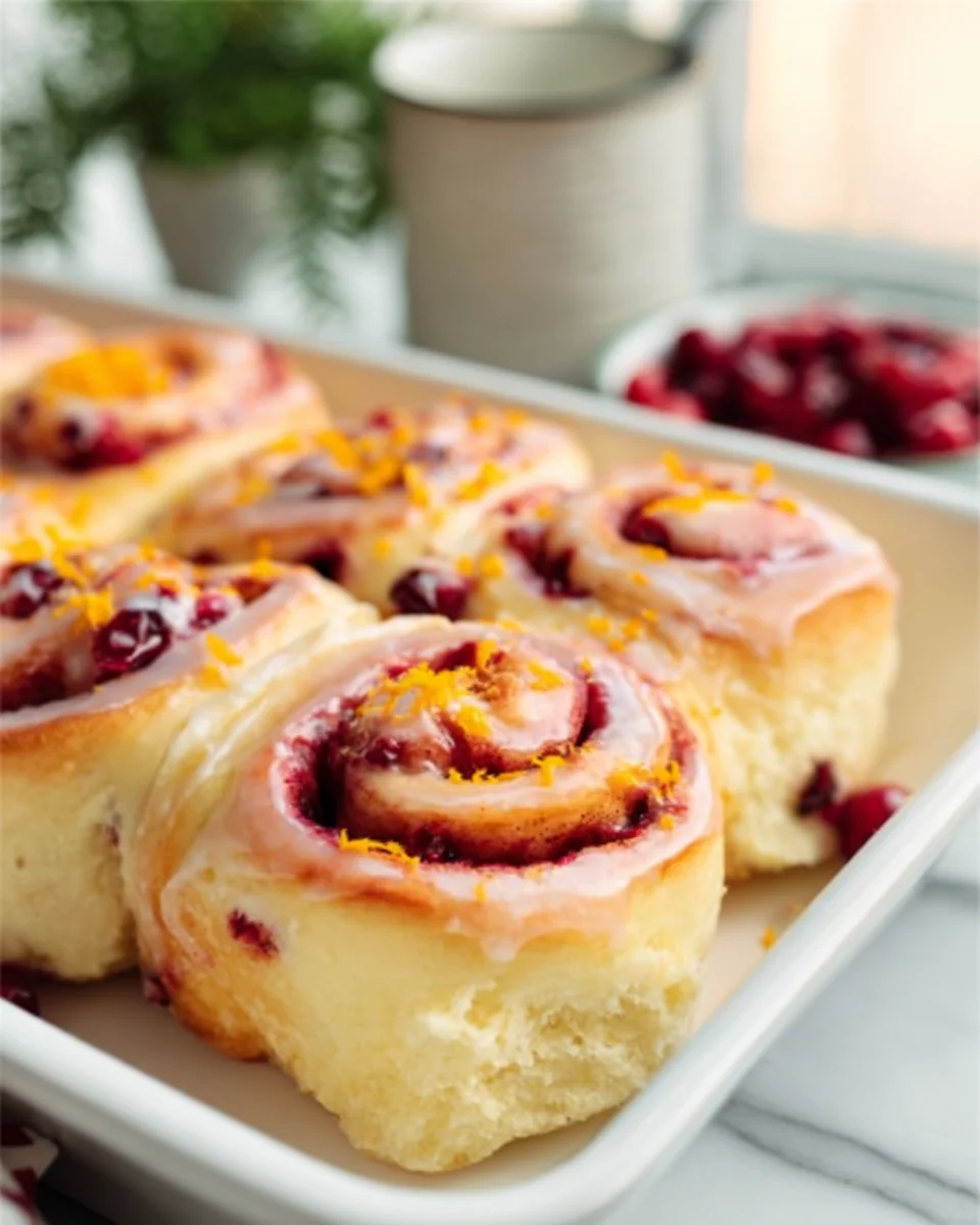 Delicious Cranberry Orange Sweet Rolls Recipe to Savor