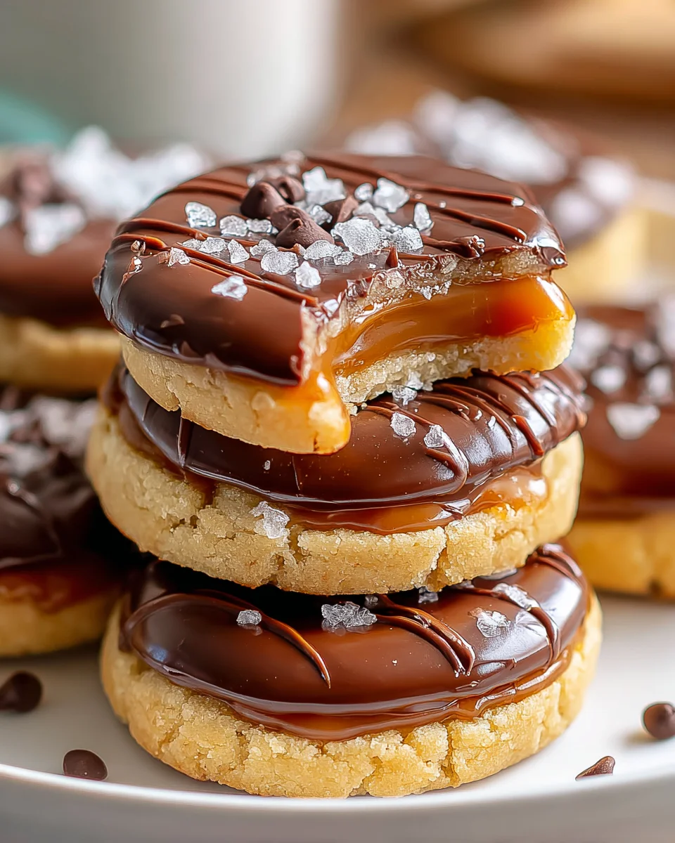 Ultimate Twix Style Cookies: Irresistible Chocolate Delight!