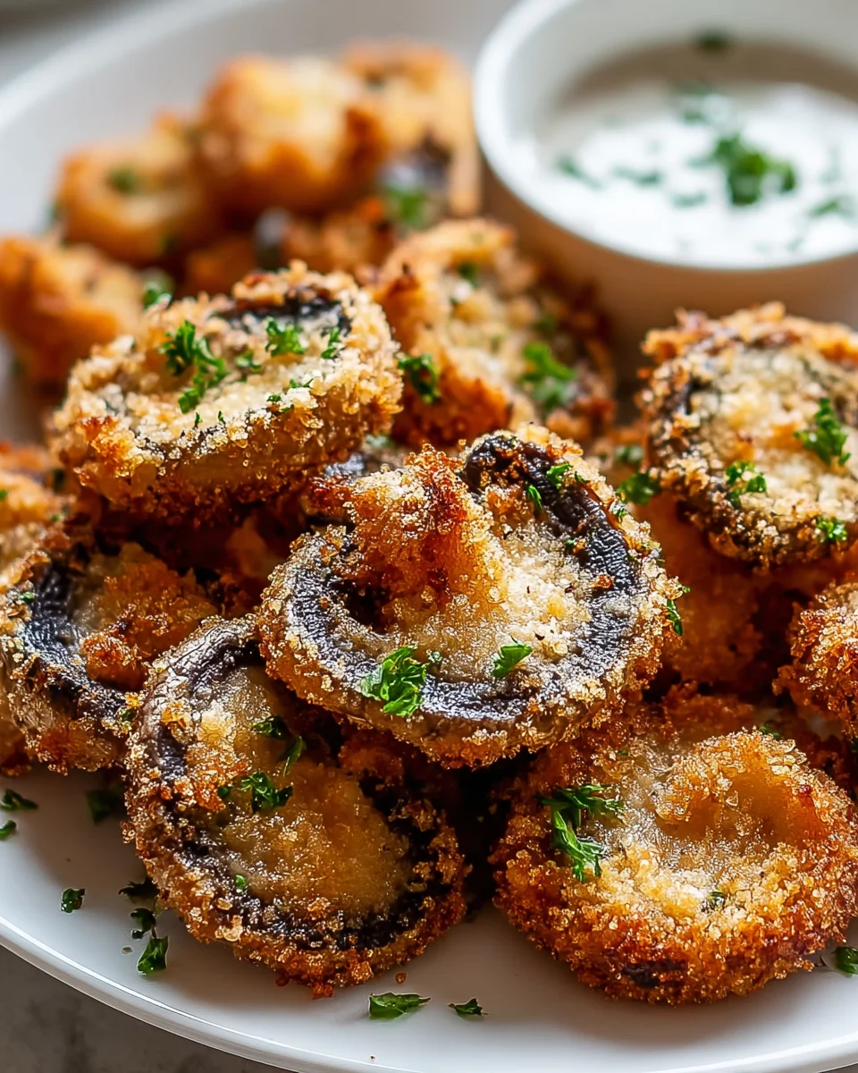 Crispy Air Fryer Ranch Mushrooms Recipe for Delicious Flavor