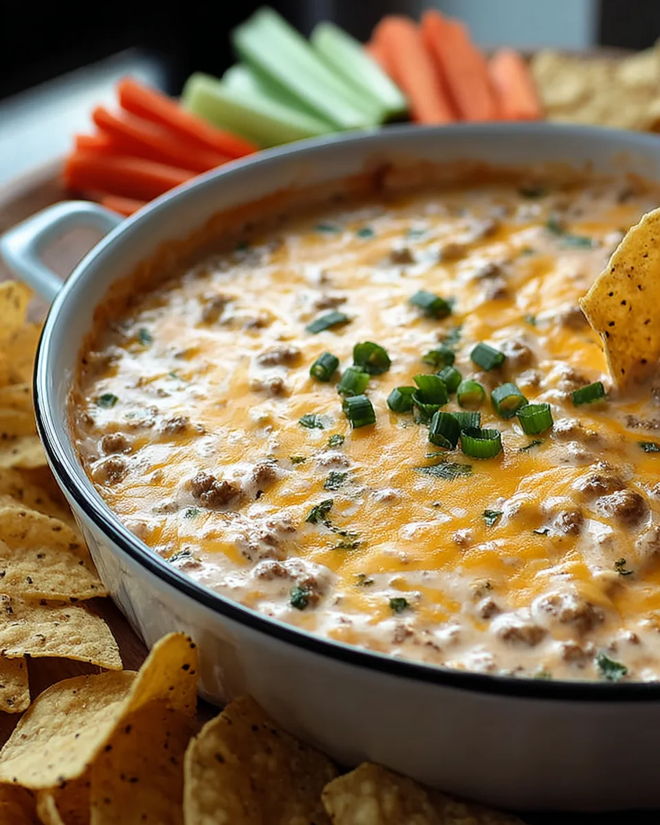 Spicy Hot Ranch Beef Sausage Dip Recipe for Parties
