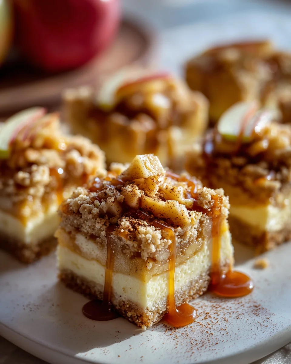 Delicious Caramel Apple Cheesecake Bars Recipe to Try Today!