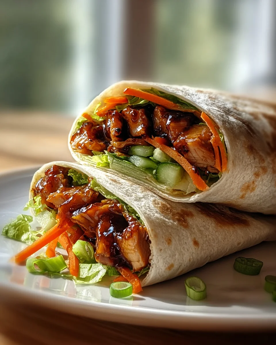 Delicious Teriyaki Chicken Wrap Recipe for Easy Meals