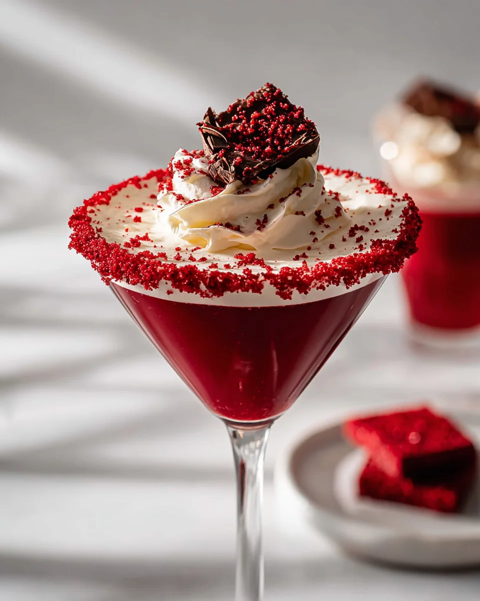 Indulge in a Decadent Red Velvet Martini Recipe Today!