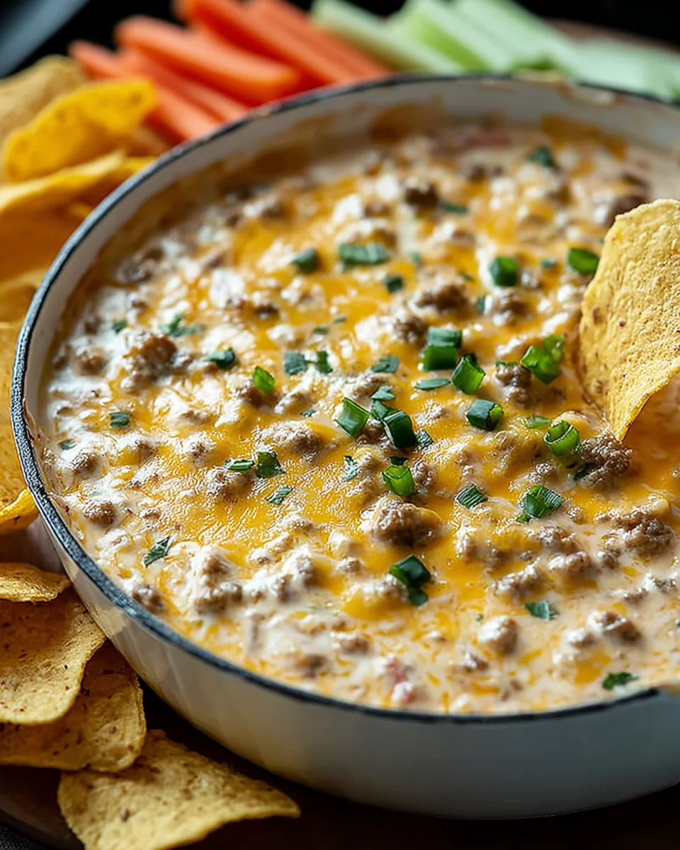Spicy Hot Ranch Beef Sausage Dip Recipe for Parties