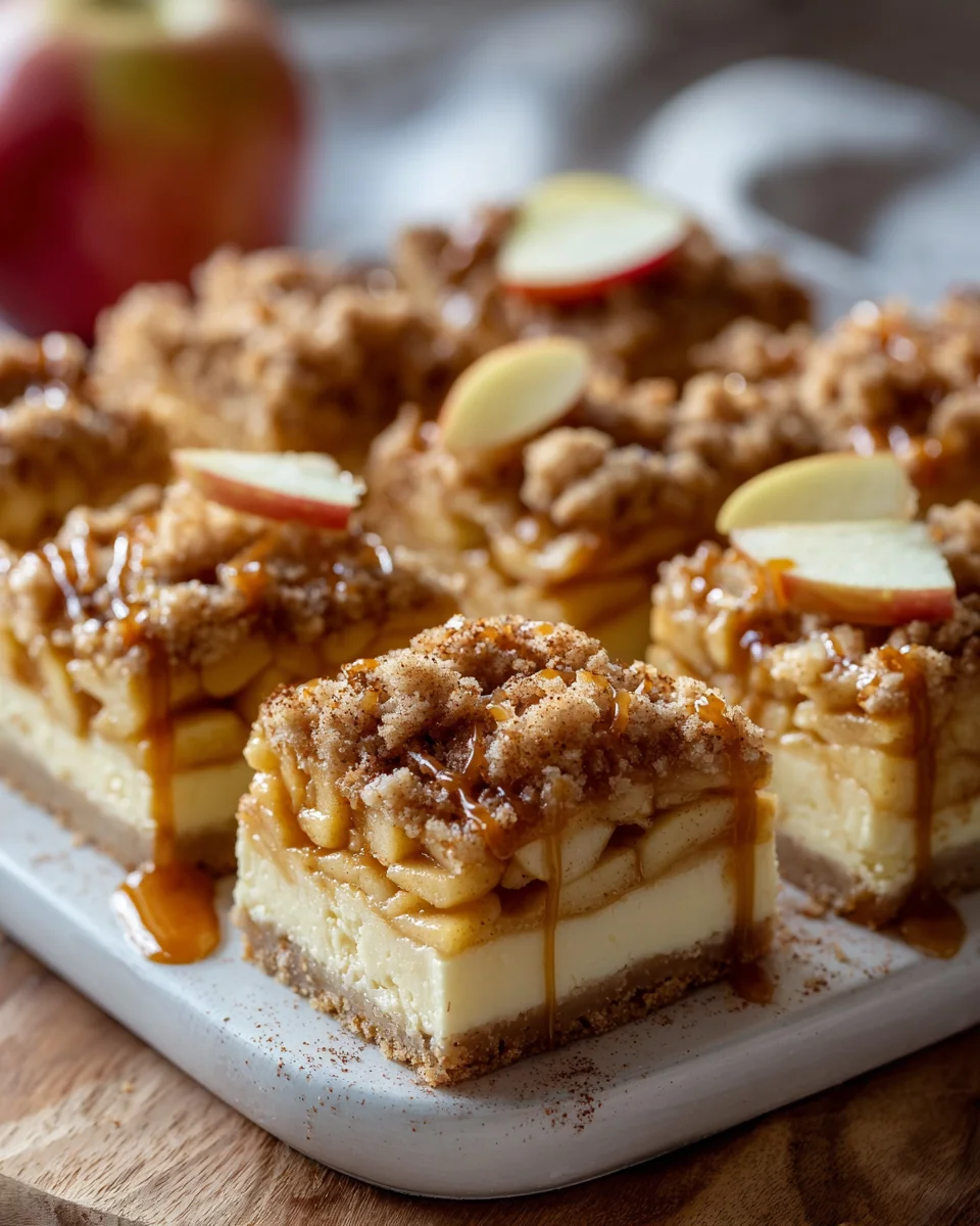 Delicious Caramel Apple Cheesecake Bars Recipe to Try Today!