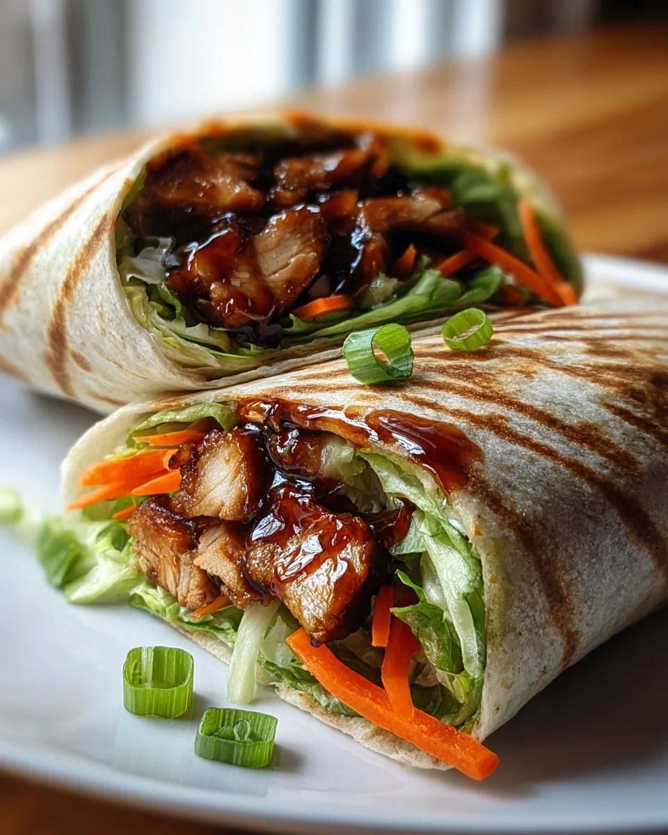 Delicious Teriyaki Chicken Wrap Recipe for Easy Meals