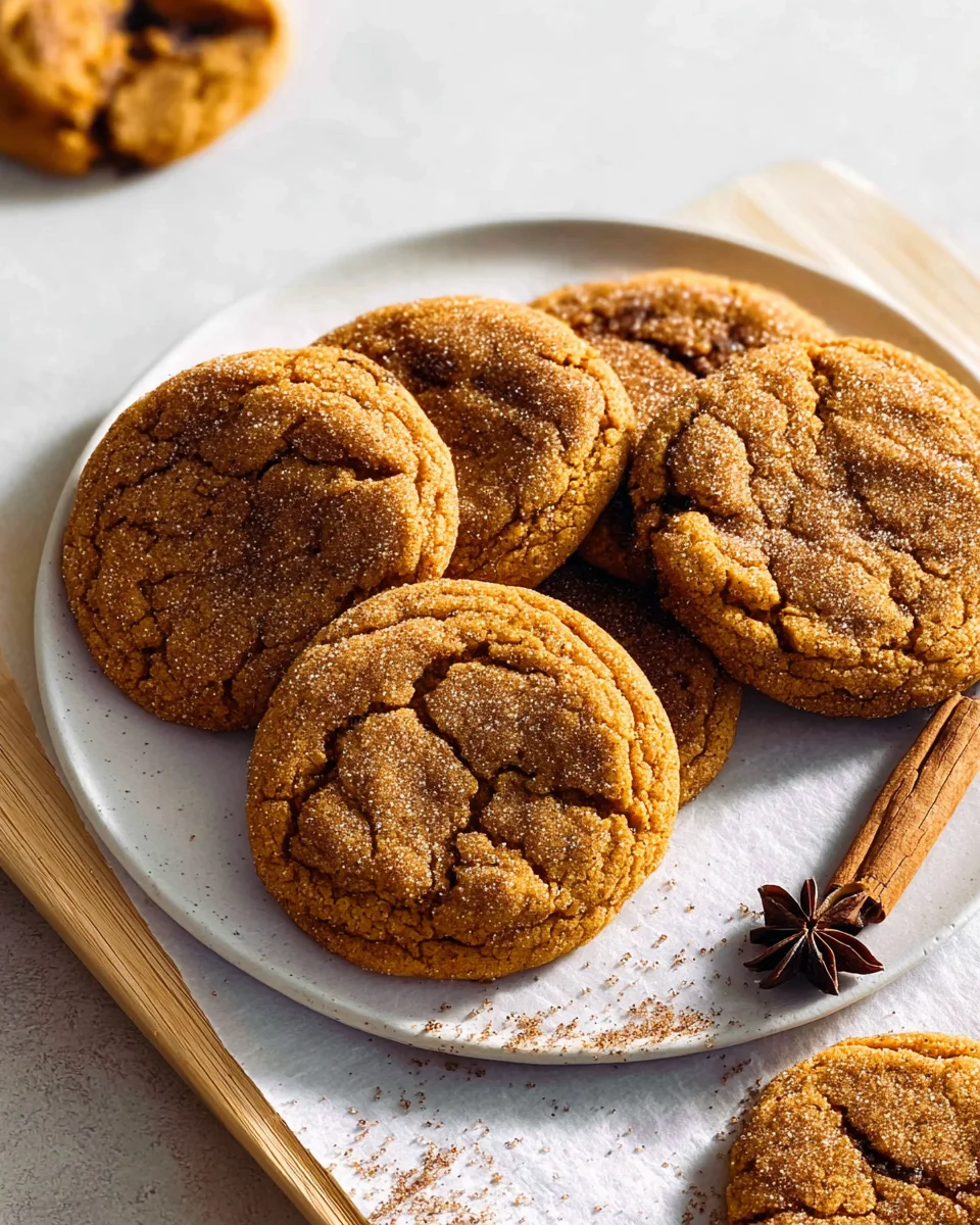 Chewy Pumpkin Spice Cookies: Irresistibly Soft & Delicious!