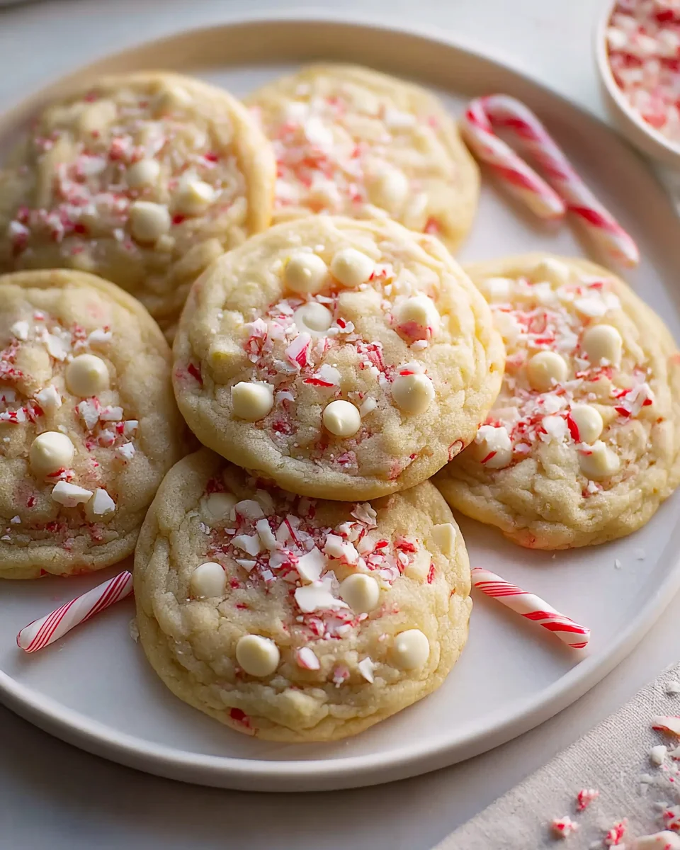 Delicious White Chocolate Peppermint Cookies Recipe to Try!