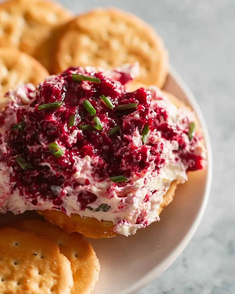 Spicy Christmas Cranberry Jalapeno Dip for Festive Gatherings
