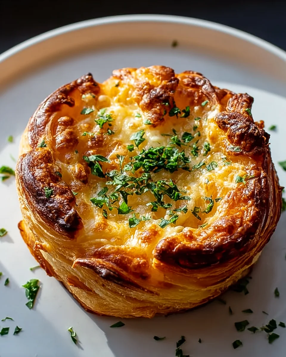 Cheesy Garlic Cruffin Recipe: Irresistible Savory Delight!