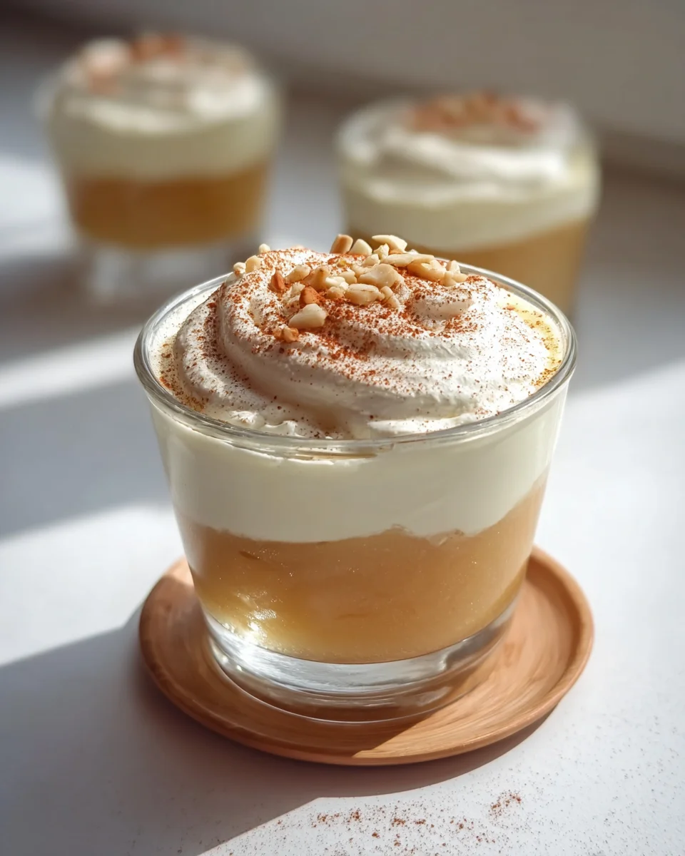 Delicious Cinnamon Cream with Applesauce Recipe Delight