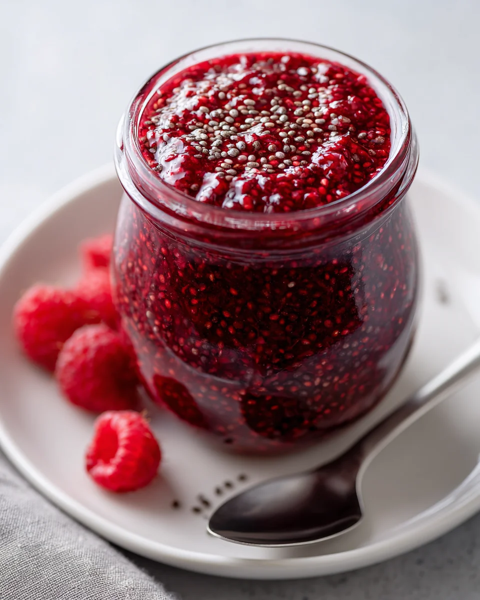 Raspberry Chia Jam Recipe: Quick, No-Cook, Healthy!