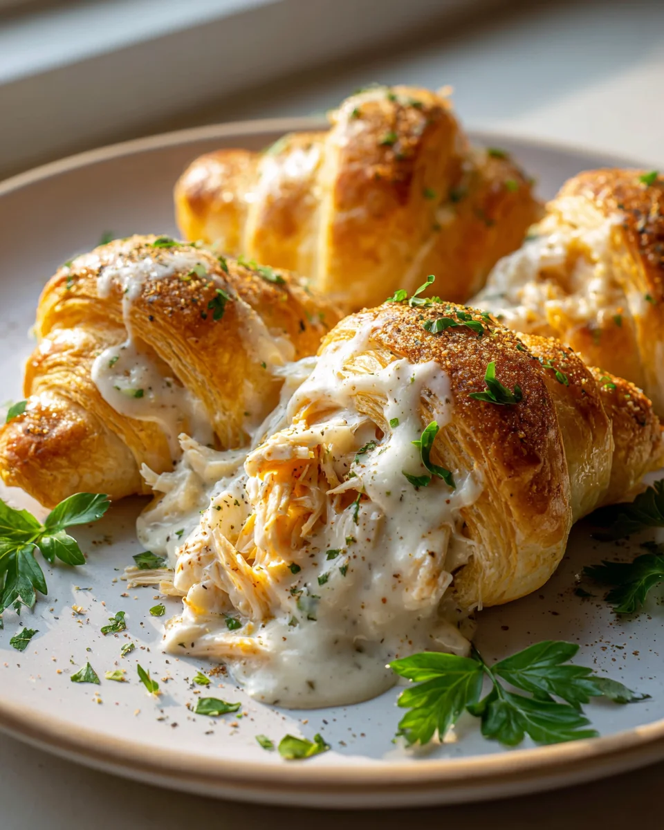 Make Amazing Chicken Pillows with Creamy Parmesan Sauce