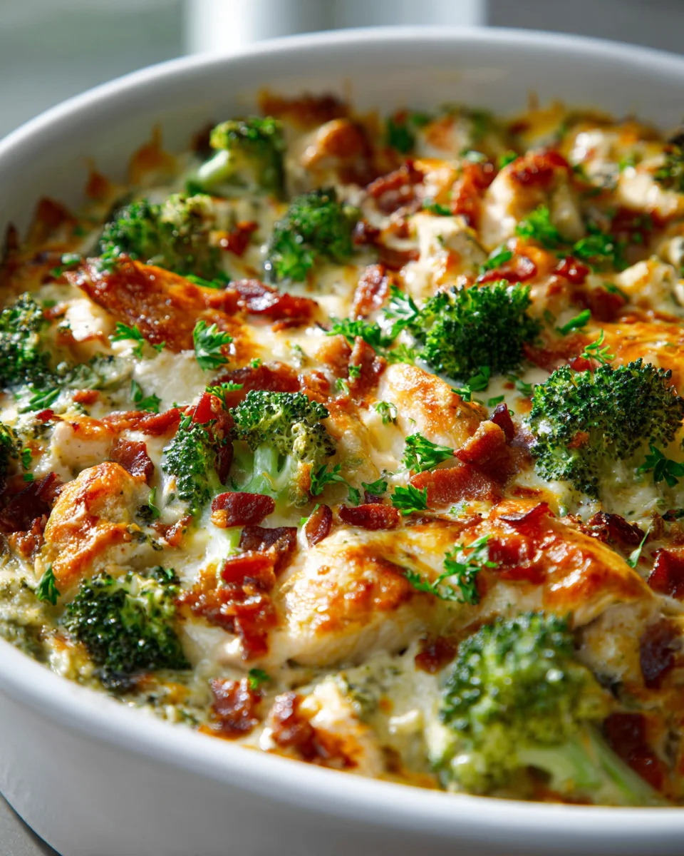 Delicious Low Carb Chicken Casserole – Simple Keto Dinner