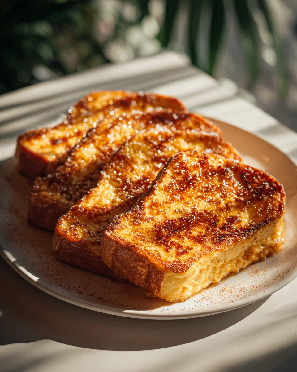 Ultimate Creme Brulee French Toast: Sweet & Crispy Recipe
