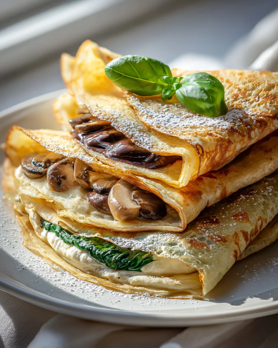 Easy French Crepes Recipe: Sweet & Savory Filling Ideas