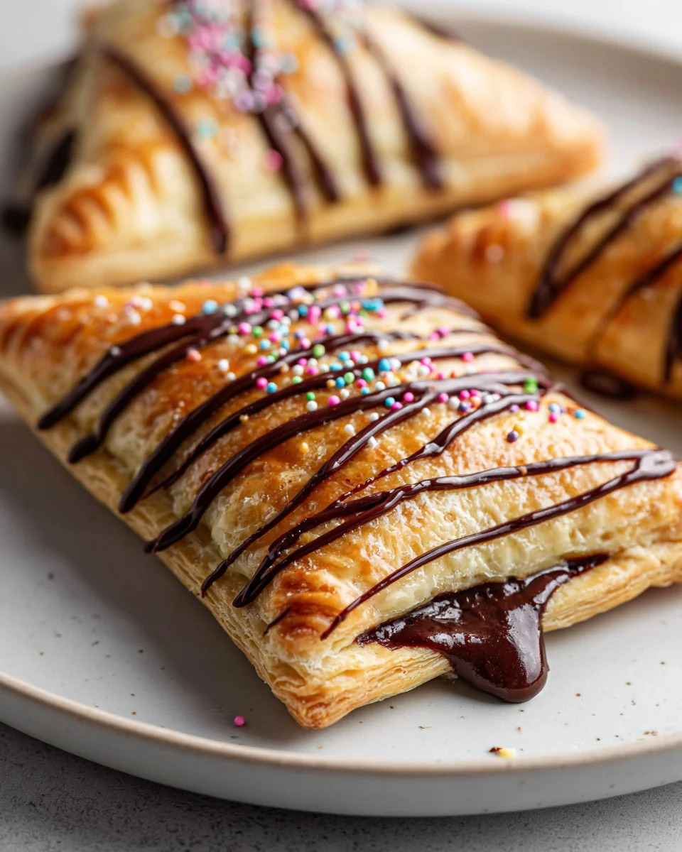 Homemade Chocolate Fudge Pop Tarts Recipe - Delicious & Easy